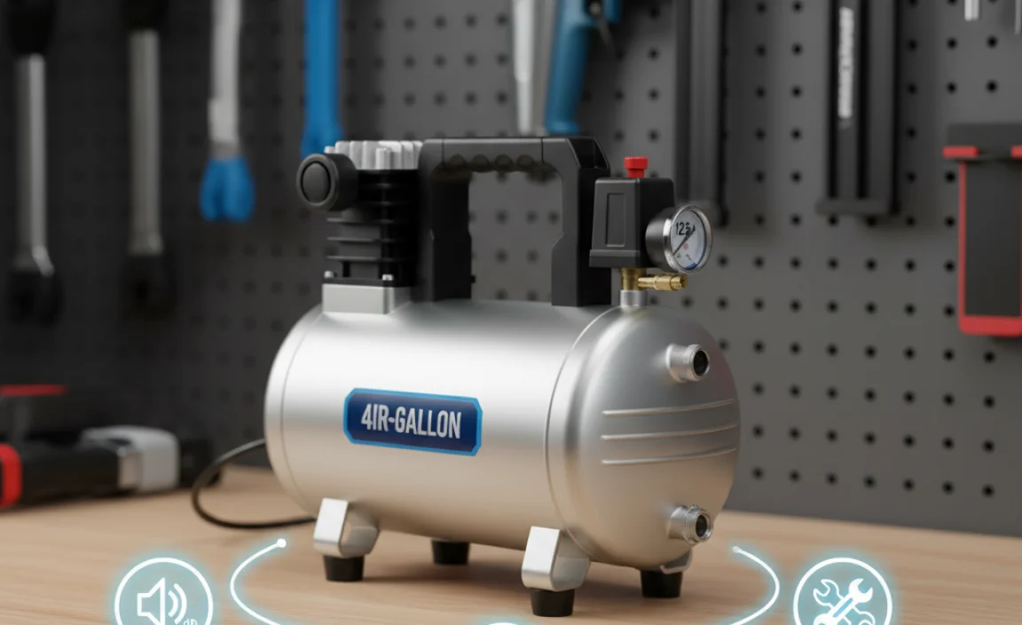 Key Features to Look For in an Oil-Free 4-Gallon Air Compressor
