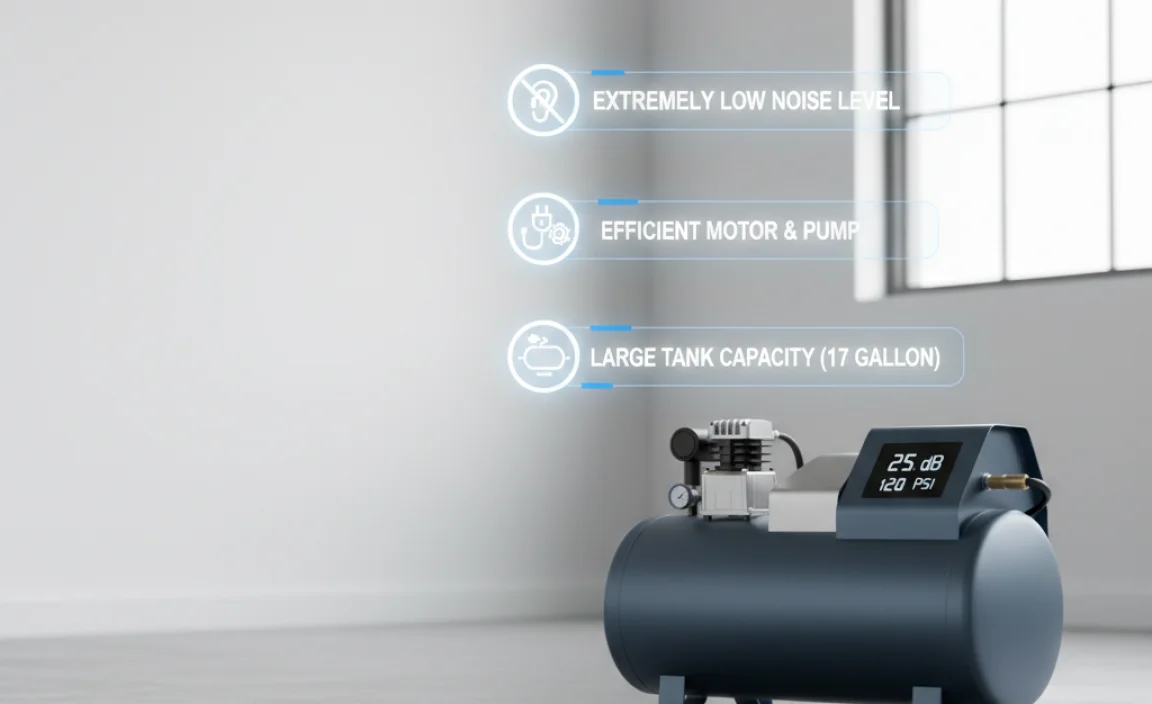 Key Features to Look For in an Ultra-Quiet 17 Gallon Air Compressor