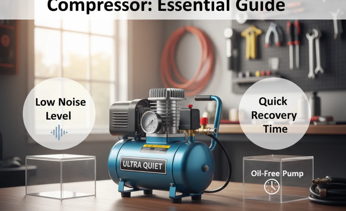 Key Features to Look For in an Ultra Quiet 3 Gallon Air Compressor