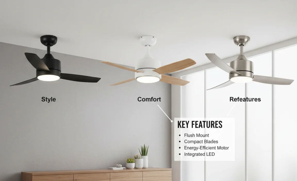 Key Features to Look for in Low Ceiling Fans