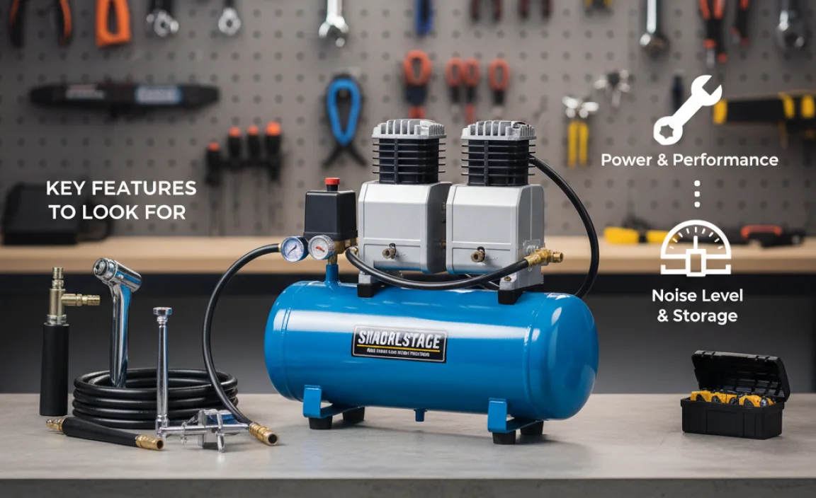 Key Features to Look for in the Best Single-Stage 6-Gallon Air Compressor