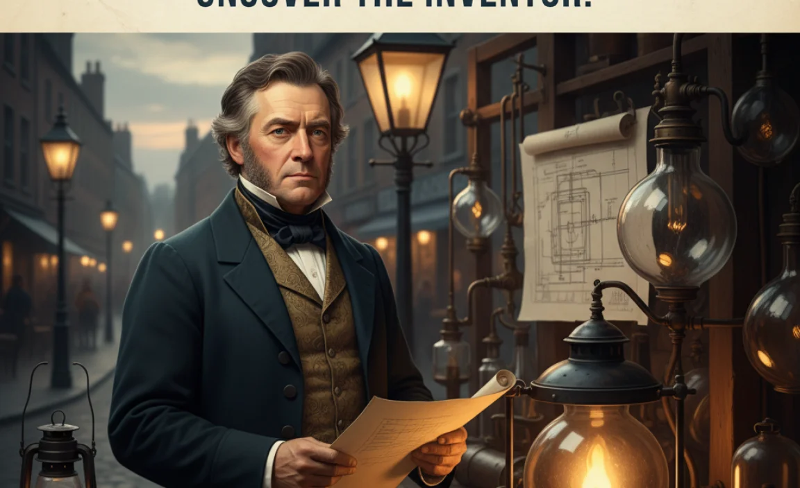 Key Figures in Gas Street Lighting Invention
