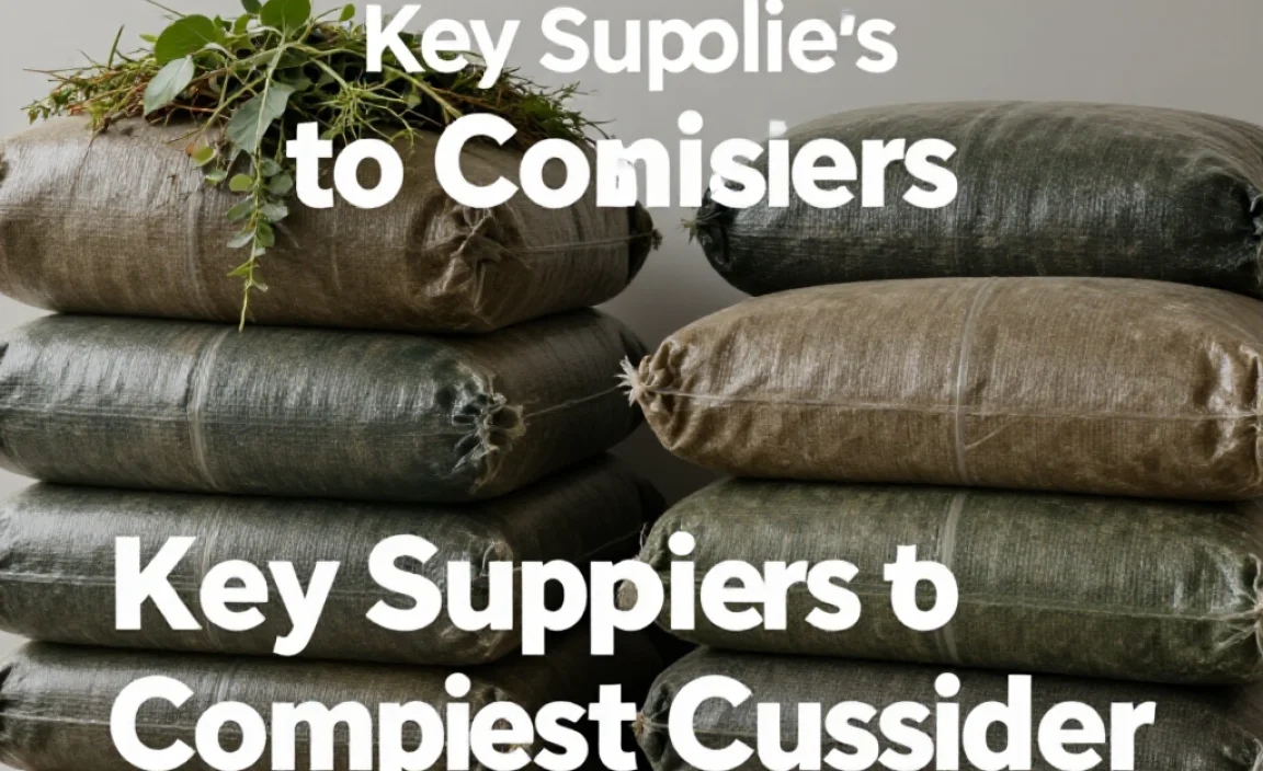Key Suppliers to Consider (and What Makes Them Stand Out)