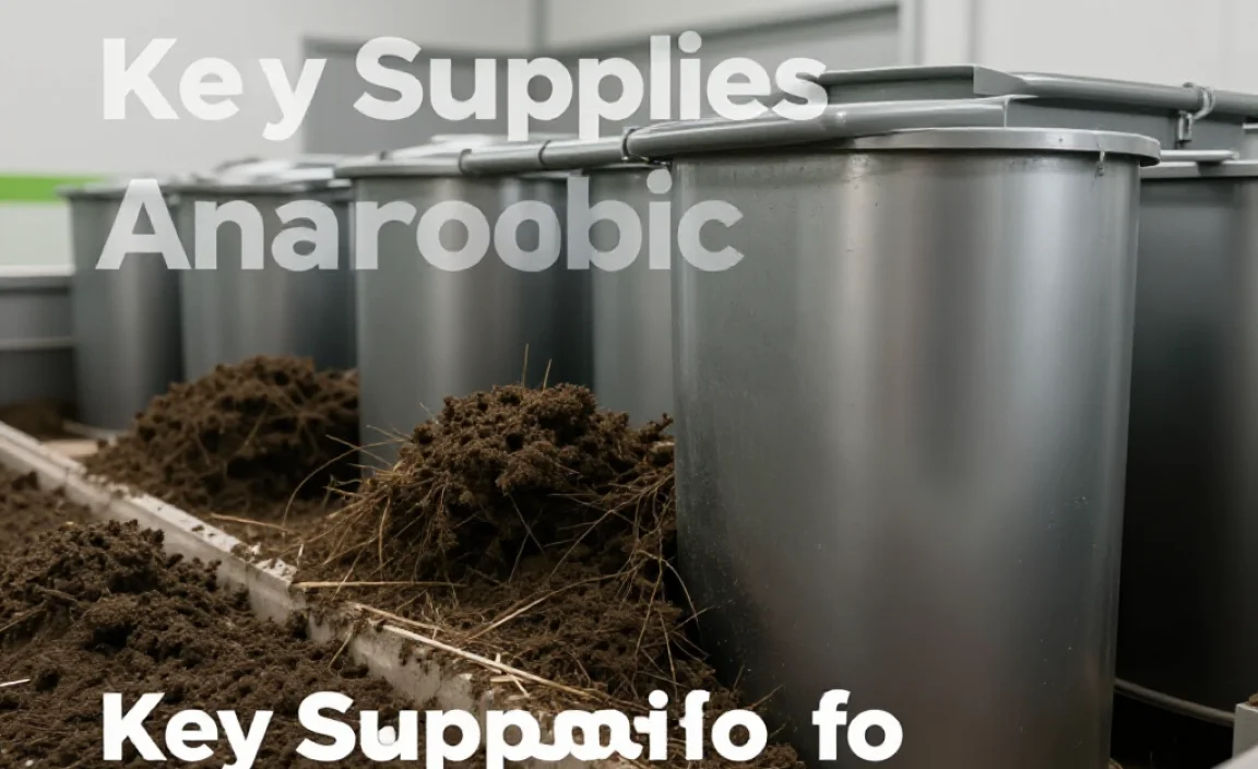 Key Supplies for Anaerobic Composting