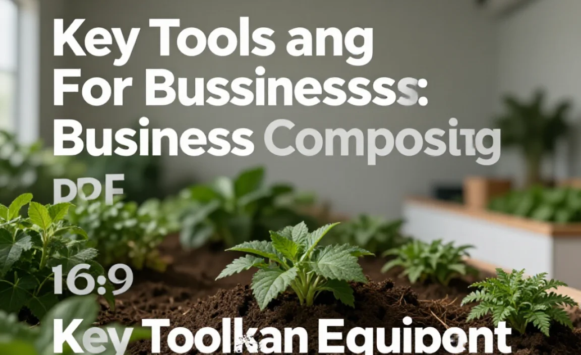 Key Tools and Equipment for Business Composting
