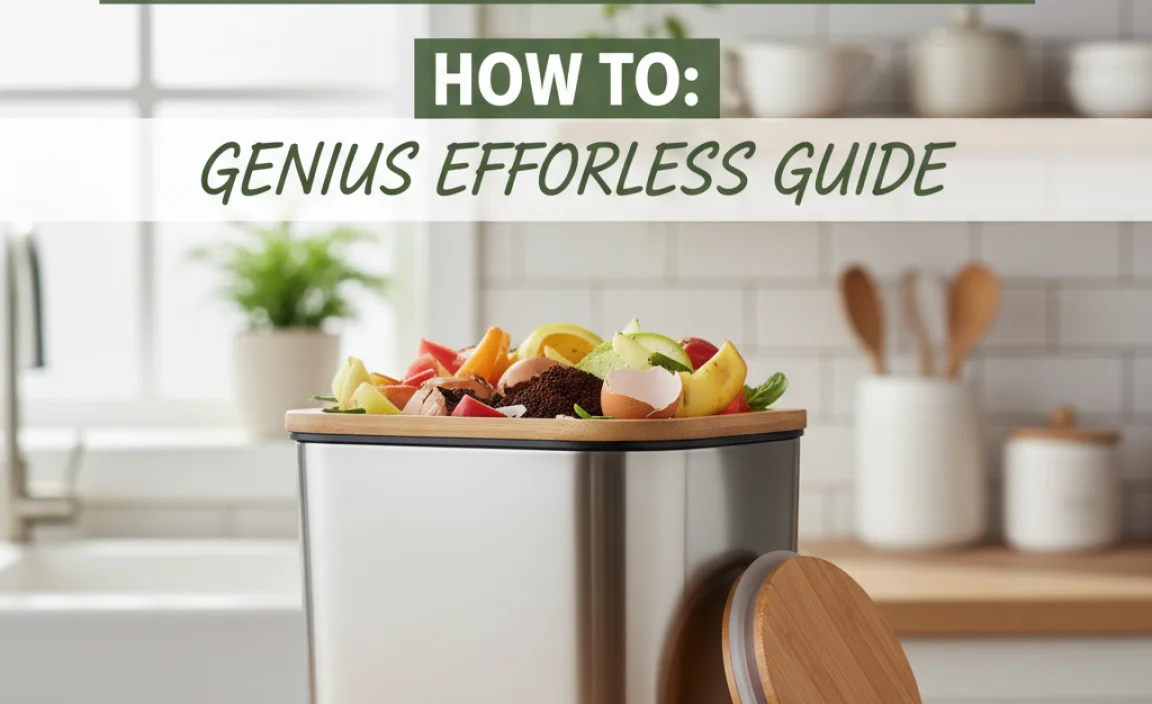 Kitchen Compost How To: Genius Effortless Guide