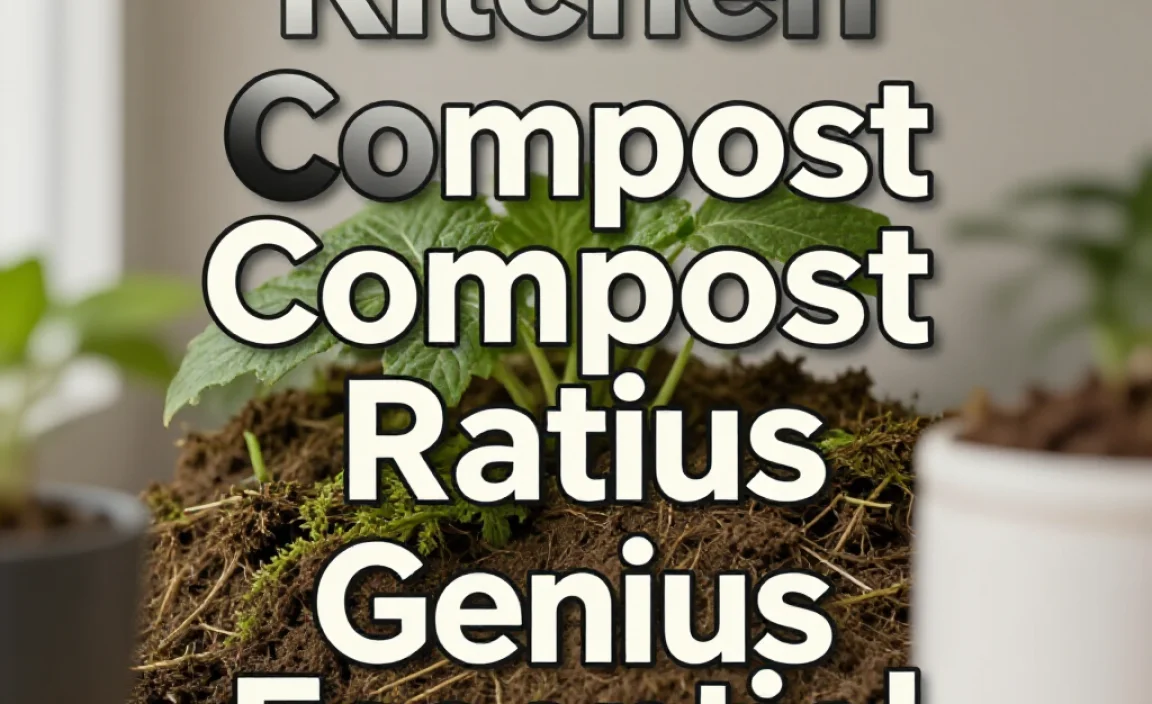 Kitchen Compost Ratio: Genius Essential