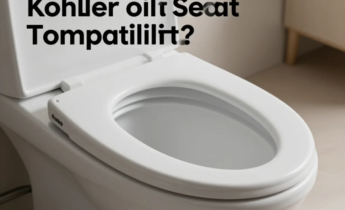 Kohler Toilet Seat Compatibility