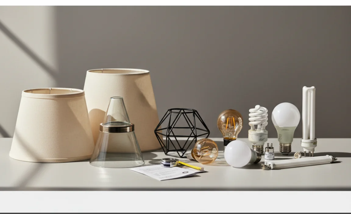 Lampshades and Light Bulbs