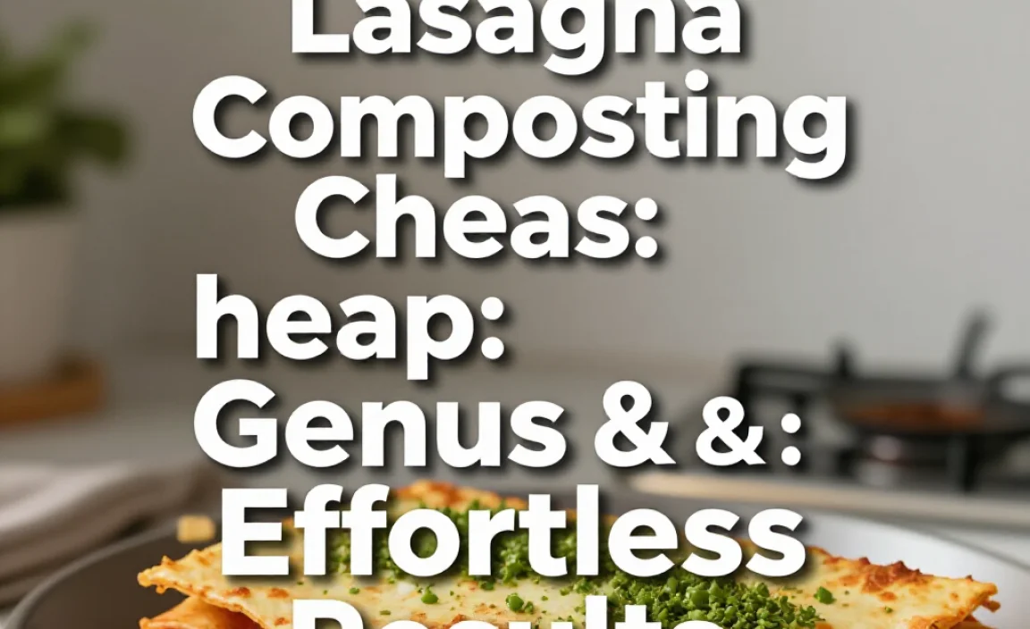 Lasagna Composting Cheap: Genius & Effortless Results