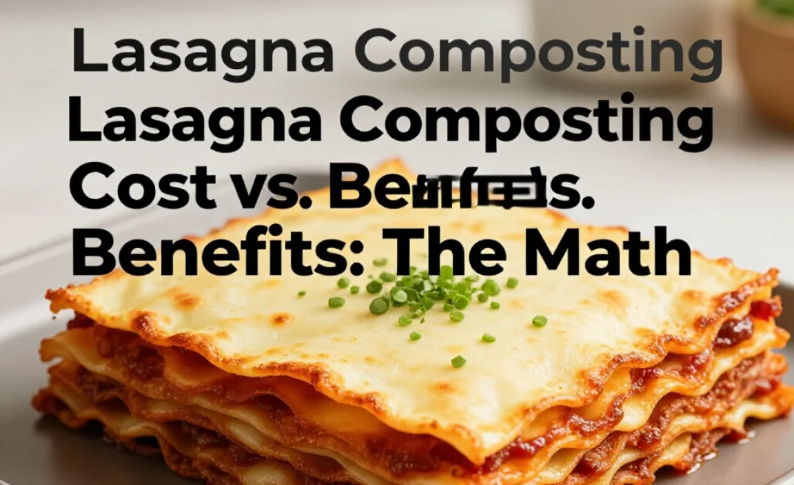 Lasagna Composting Cost vs. Benefits: The Math