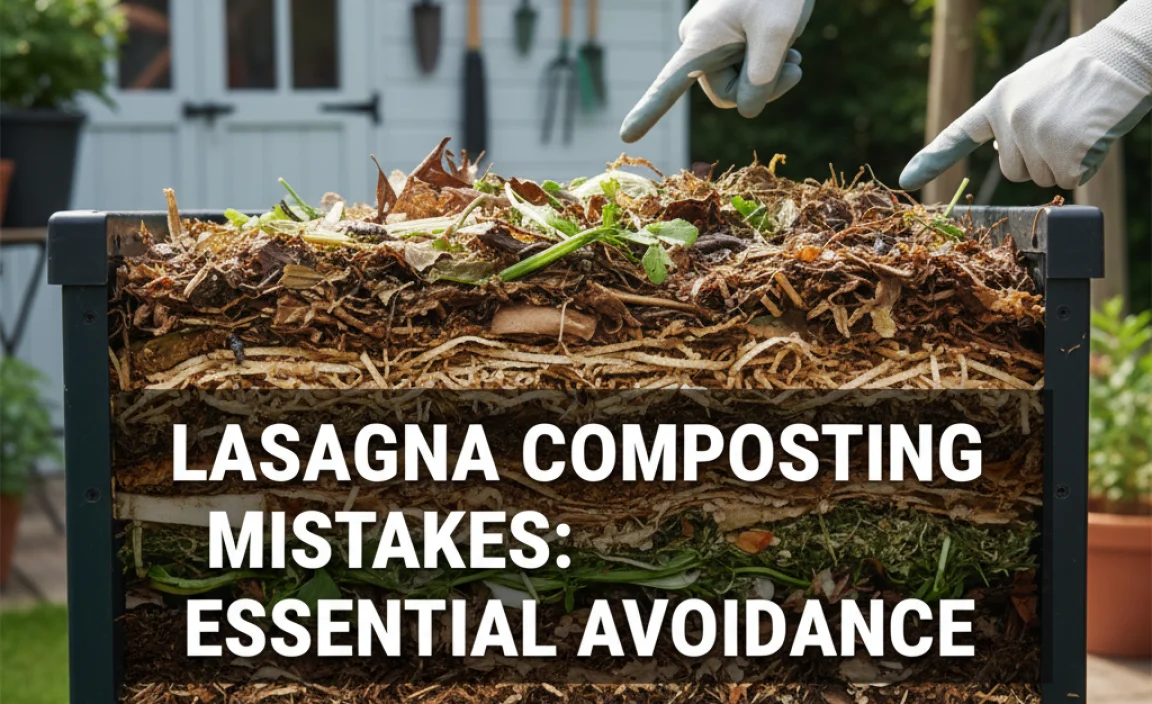 Lasagna Composting Mistakes: Essential Avoidance