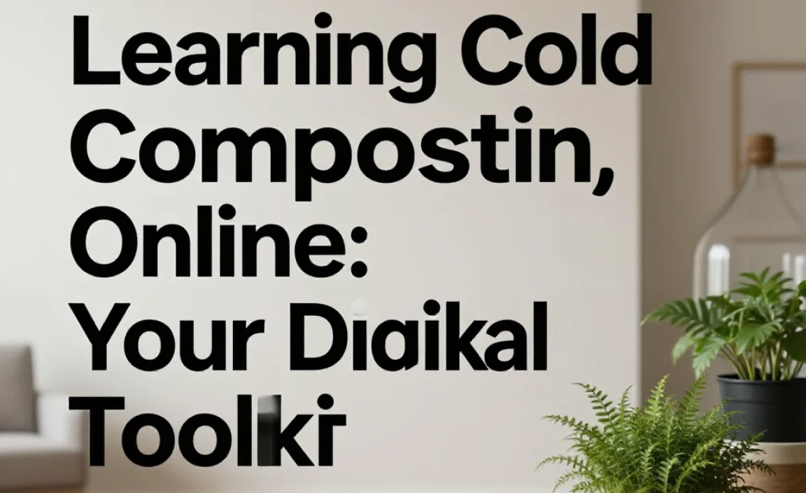 Learning Cold Composting Online: Your Digital Toolkit