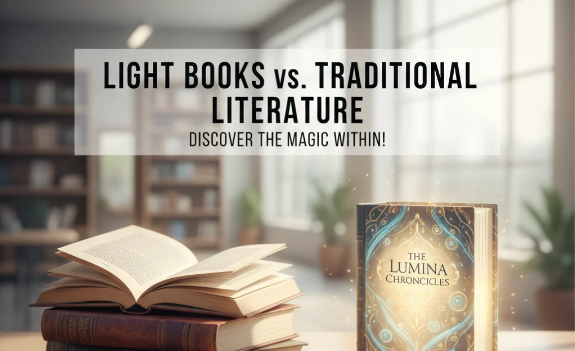 Light Books vs. Traditional Literature