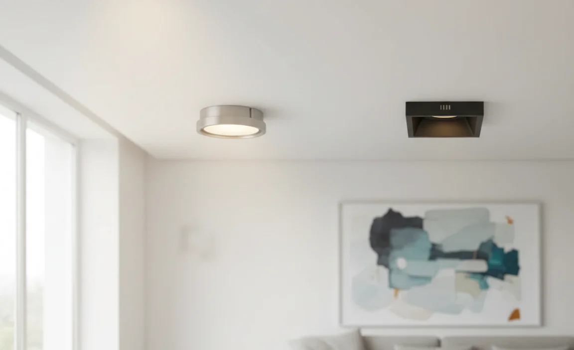 Lighting Options with Replacement Trims