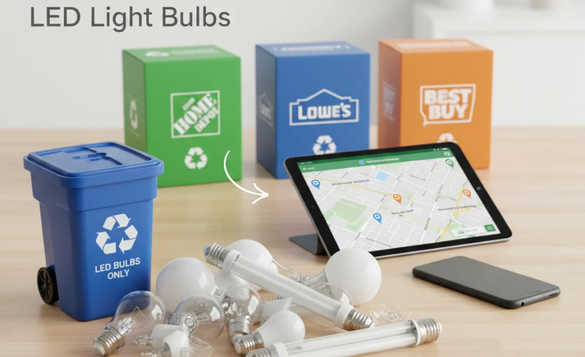 Local Disposal Options for LED Light Bulbs