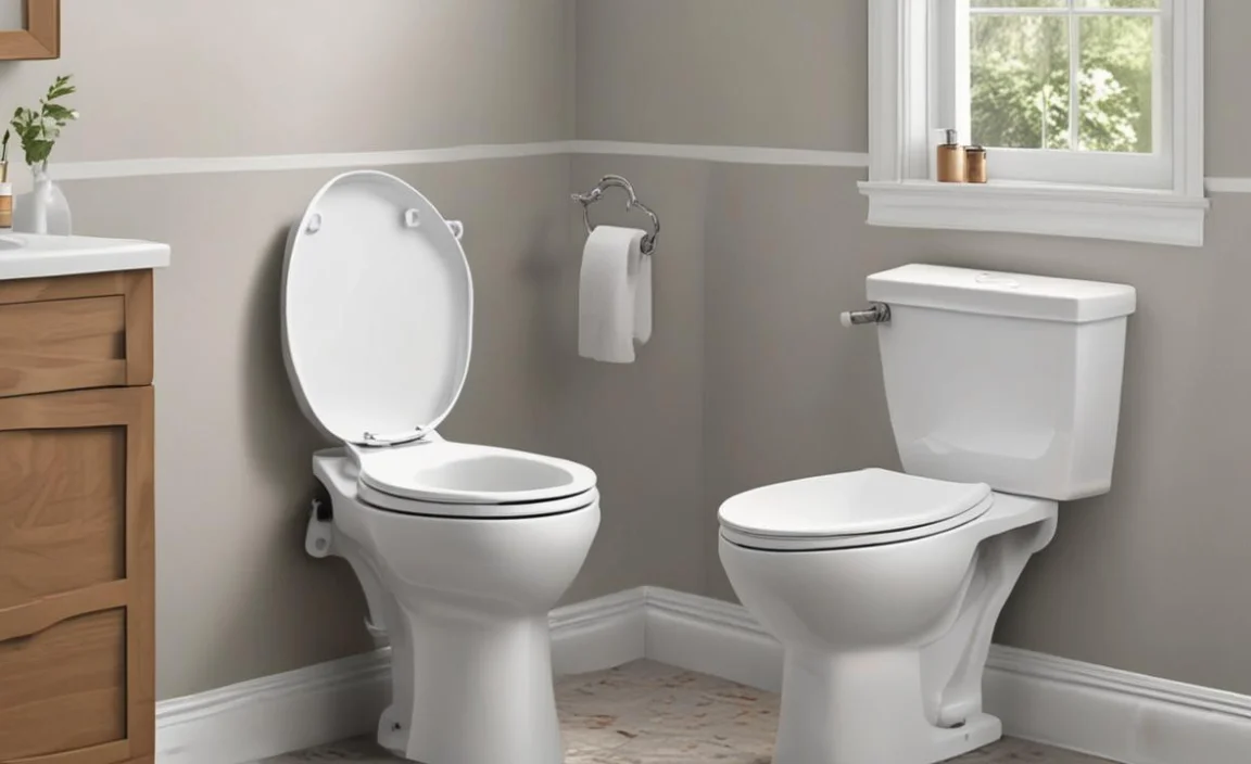 Loosening the Bidet Seat Fasteners