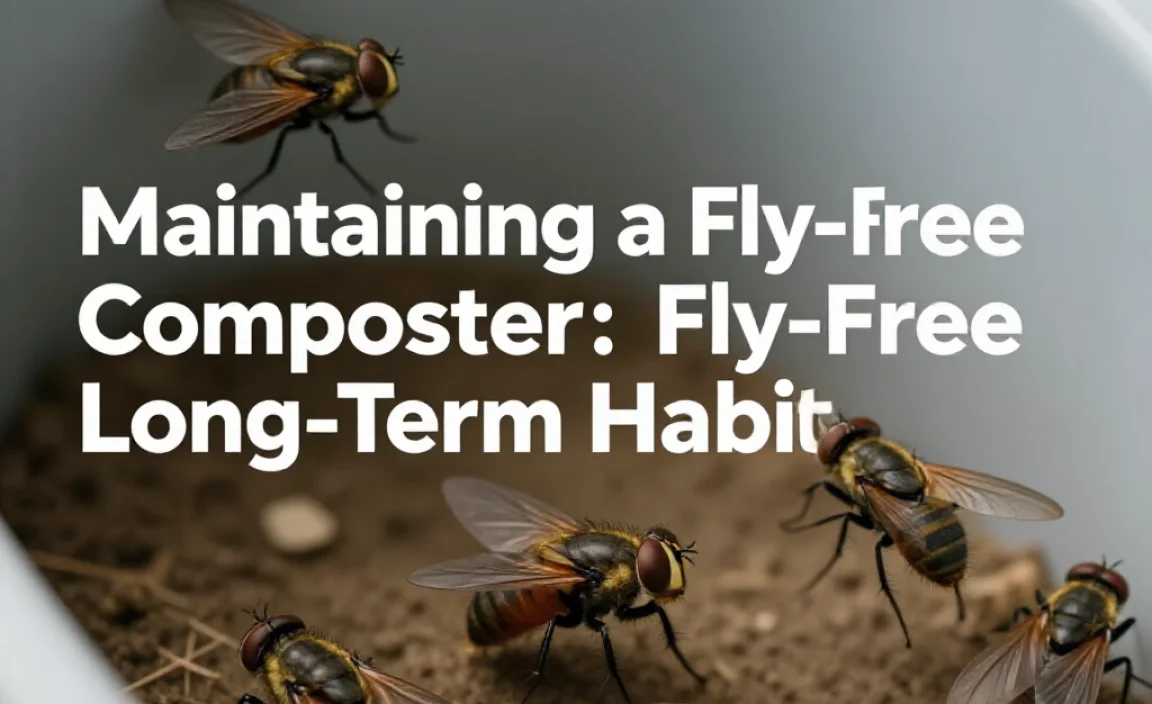 Maintaining a Fly-Free Composter: Long-Term Habits