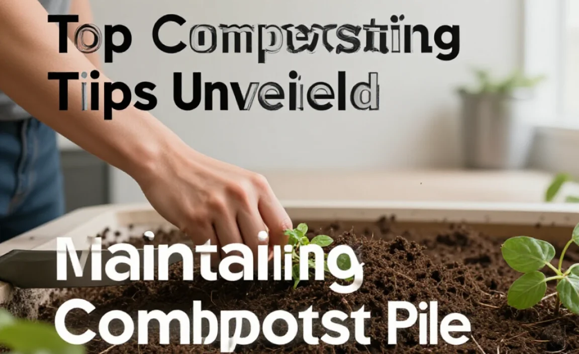 Maintaining a Healthy Compost Pile