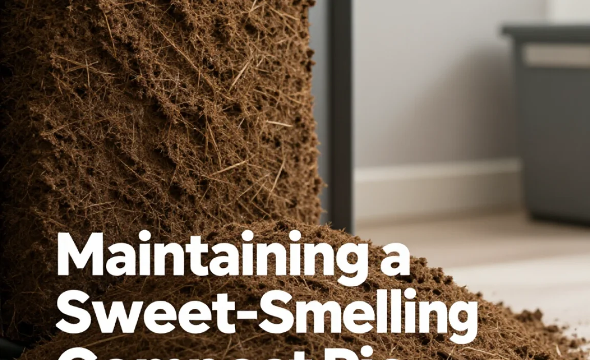 Maintaining a Sweet-Smelling Compost Pile