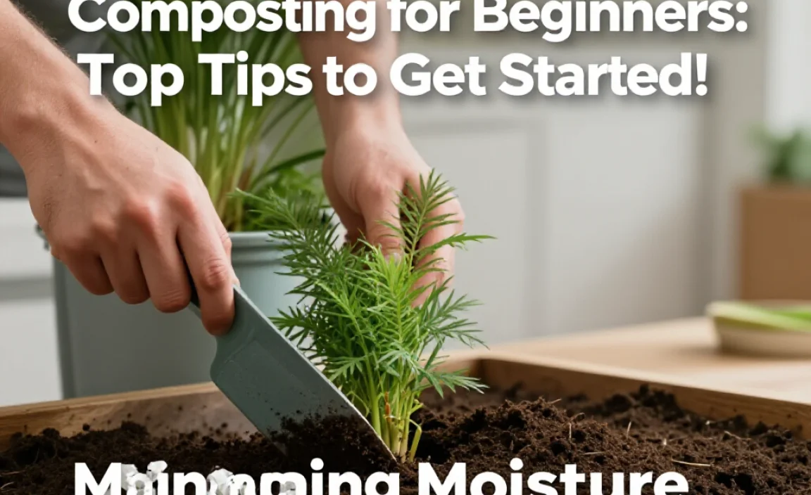 Maintaining Moisture in Your Compost