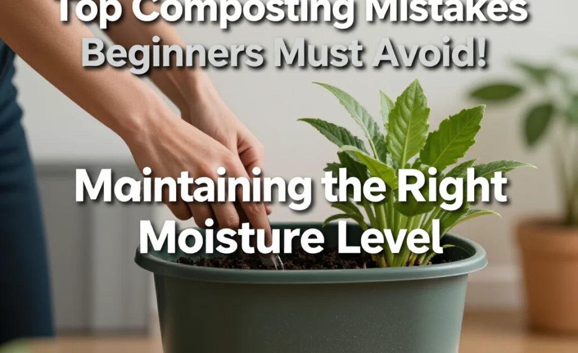 Maintaining the Right Moisture Level