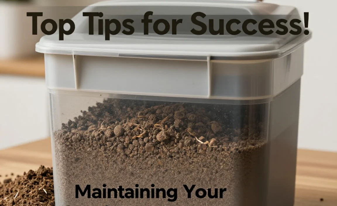 Maintaining Your Bokashi Compost System