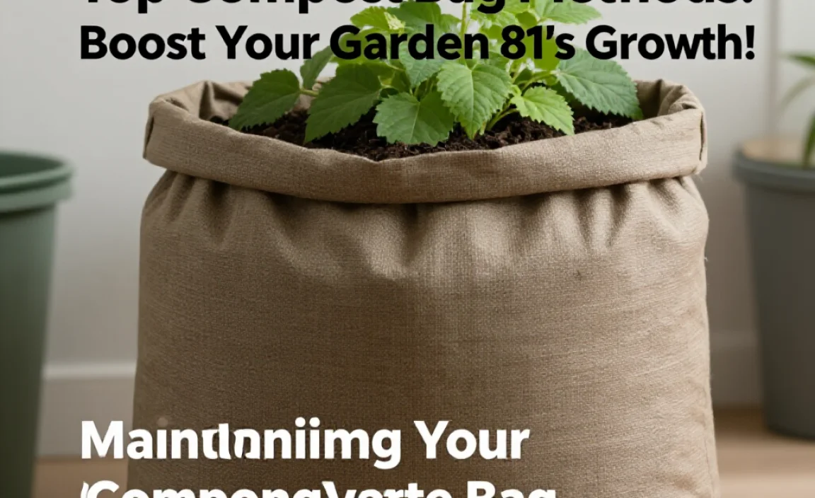 Maintaining Your Compost Bag