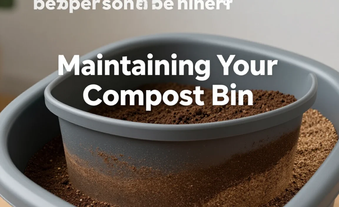 Maintaining Your Compost Bin