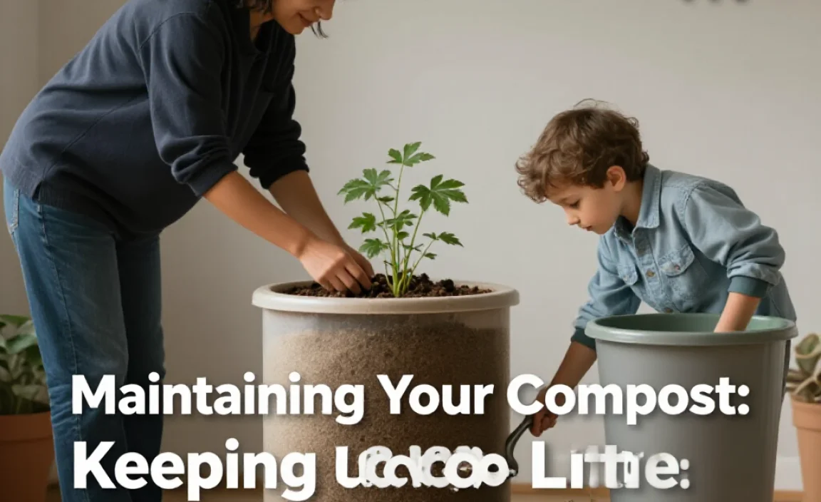 Maintaining Your Compost: Keeping the Little Workers Happy
