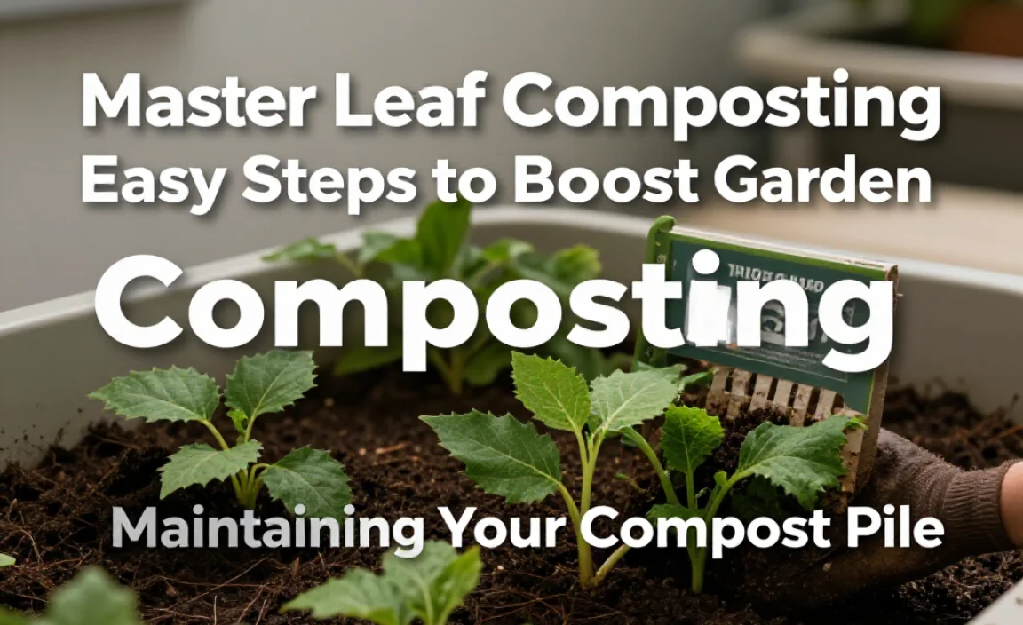 Maintaining Your Compost Pile