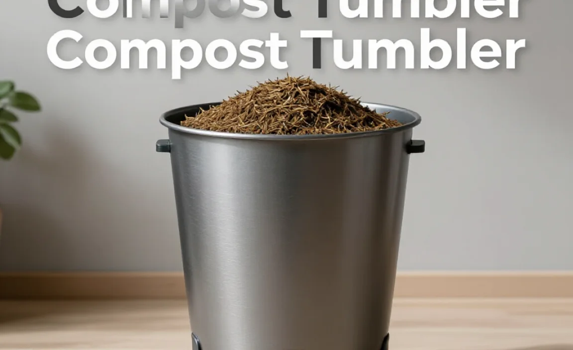 Maintaining Your Compost Tumbler