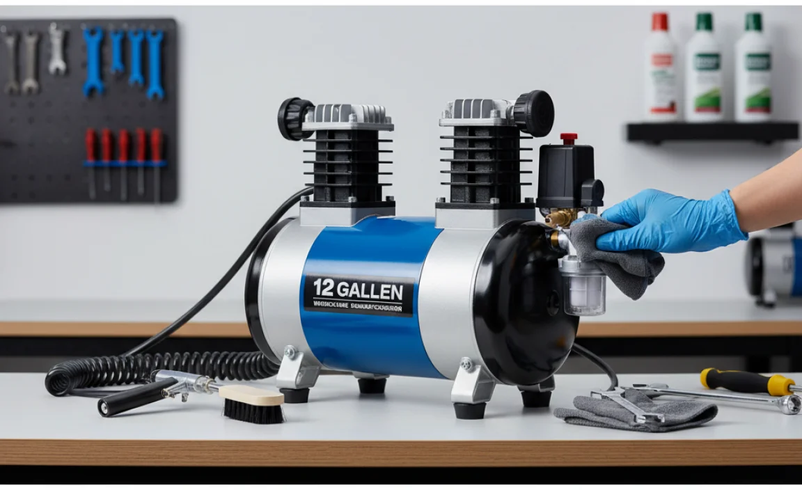 Maintaining Your Oil-Free 12 Gallon Air Compressor for Longevity