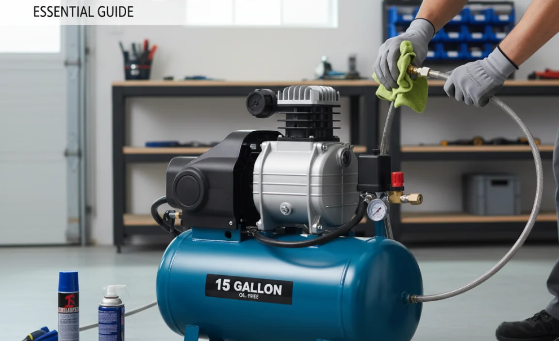 Maintaining Your Oil-Free 15 Gallon Compressor