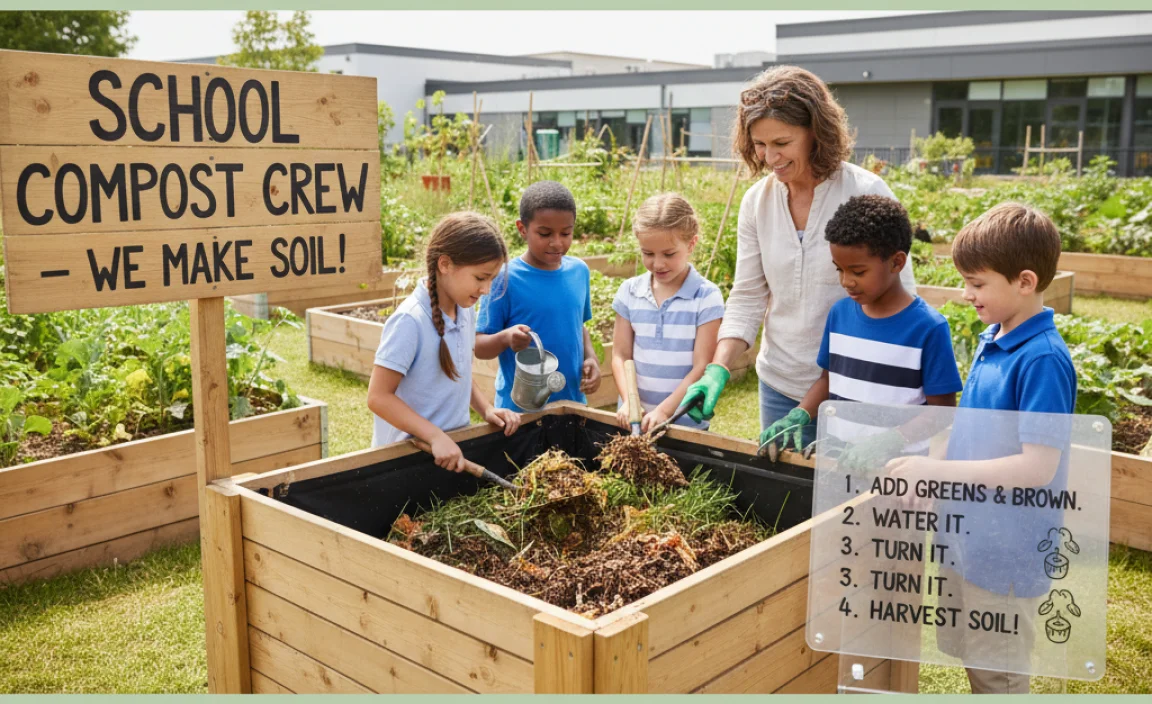 Maintaining Your School Compost Pile