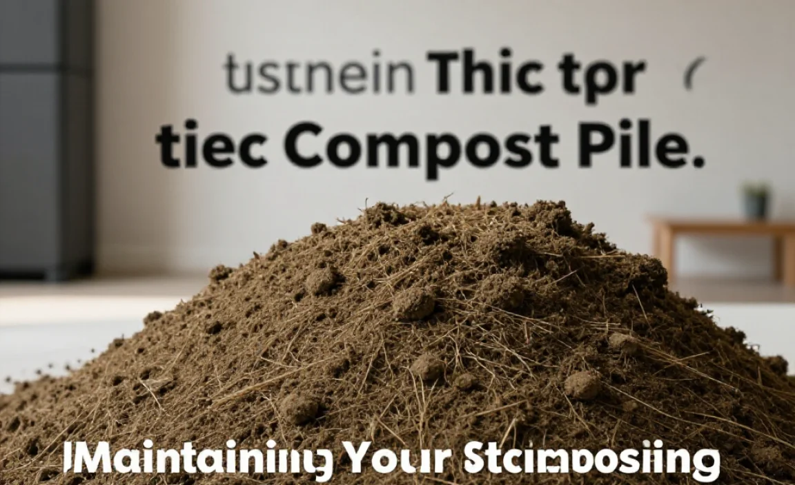 Maintaining Your Static Compost Pile: Minimal Effort, Maximum Returns