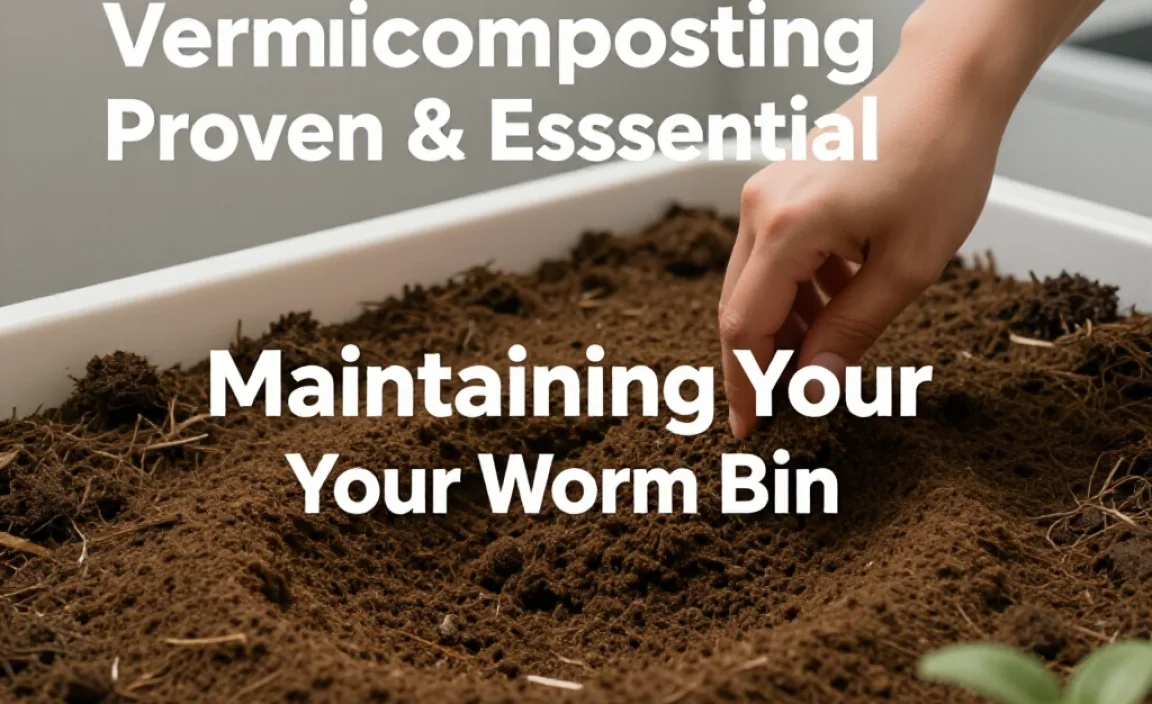 Maintaining Your Worm Bin