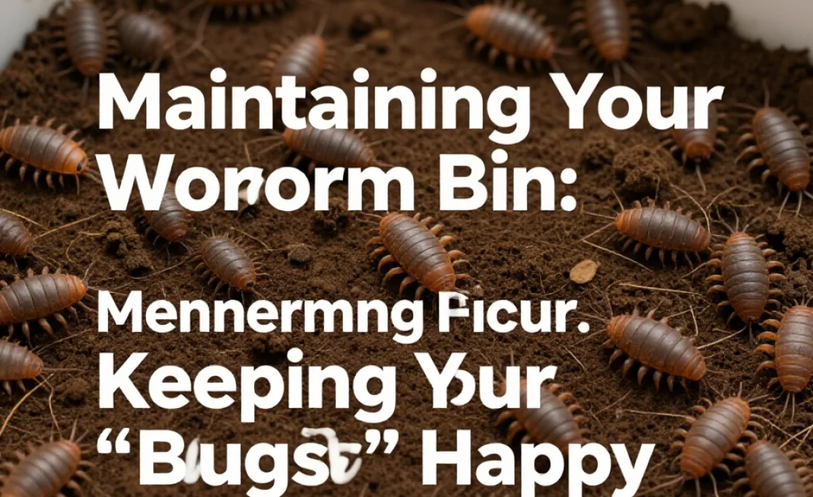Maintaining Your Worm Bin: Keeping Your &ldquo;Bugs&rdquo; Happy