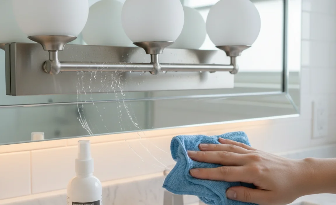 Maintenance and Cleaning of Brushed Nickel Fixtures