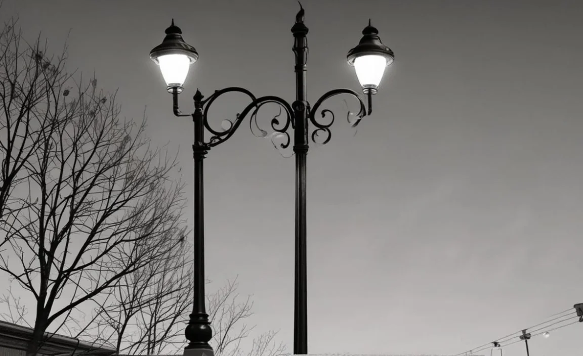 Maintenance Considerations for Street Lamp Heights