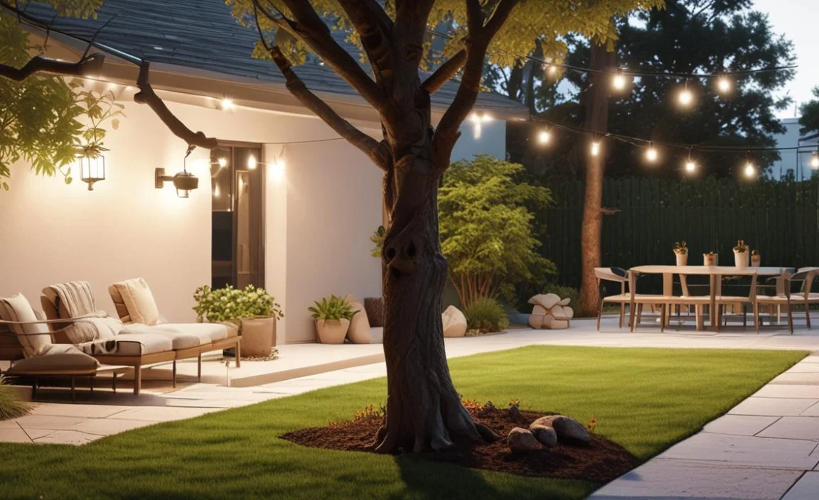 Maintenance of Yard Spotlights