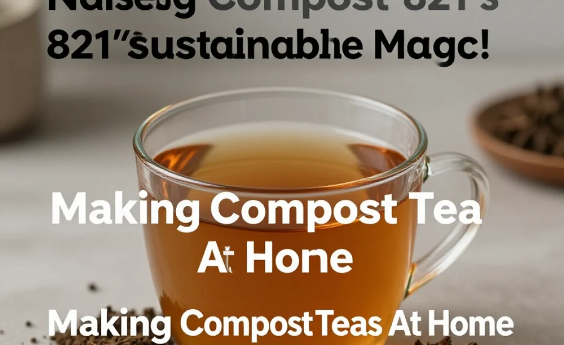 Making Compost Teas At Home