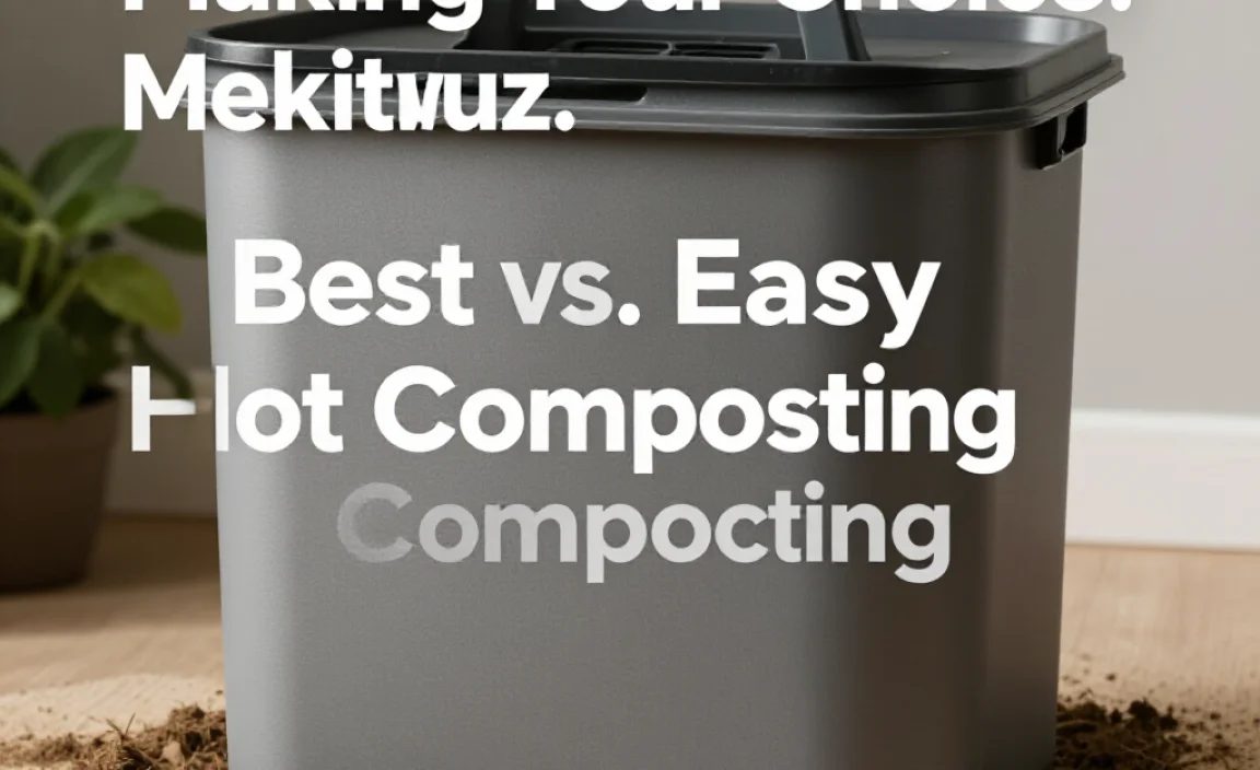 Making Your Choice: Best vs. Easy Hot Composting