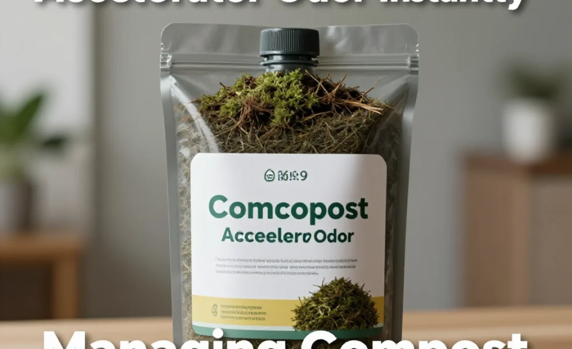 Managing Compost Accelerator Odor
