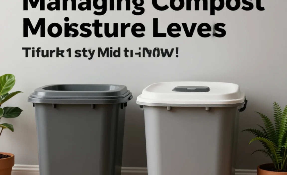 Managing Compost Moisture Levels