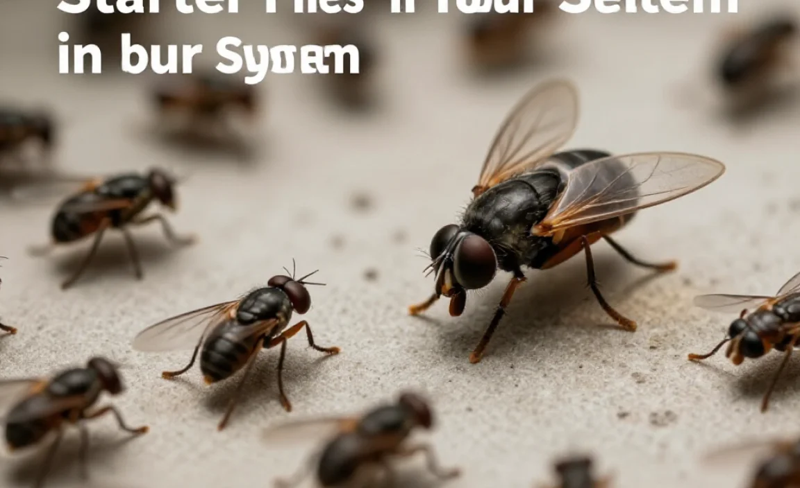 Managing the &ldquo;Compost Starter Flies&rdquo; in Your System