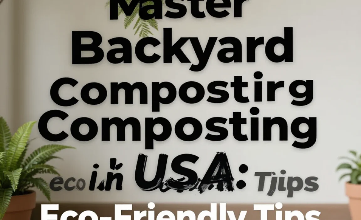 Master Backyard Composting in USA: Eco-Friendly Tips