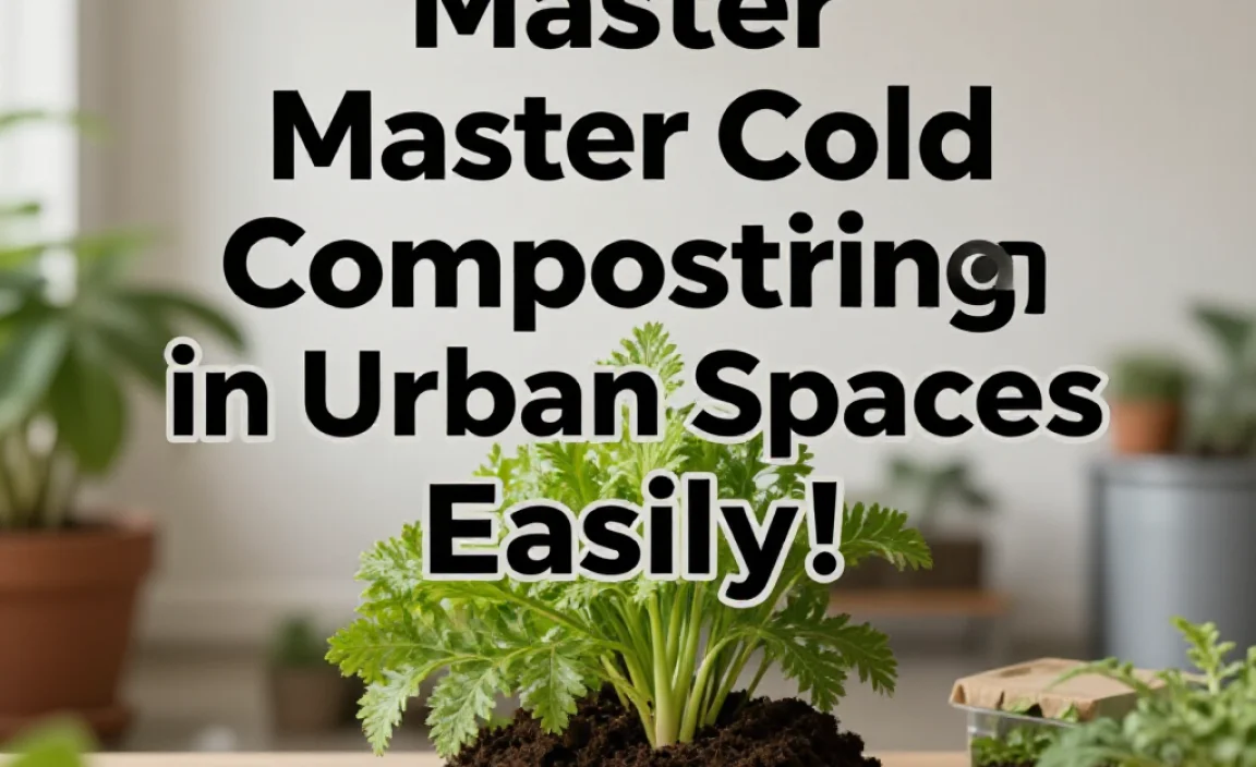 Master Cold Composting in Urban Spaces Easily!