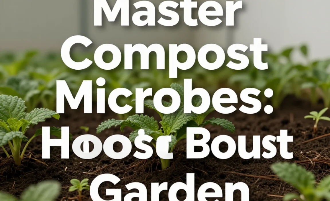 Master Compost Microbes: How to Boost Your Garden