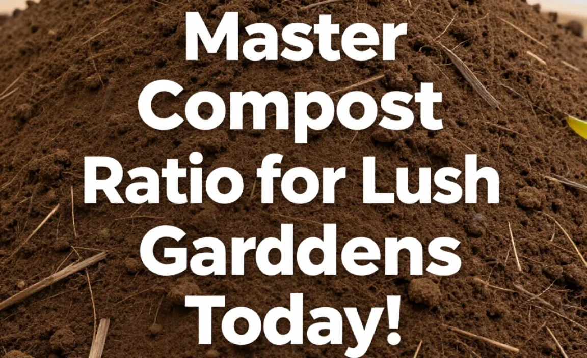 Master Compost Pile Ratio for Lush Gardens Today!